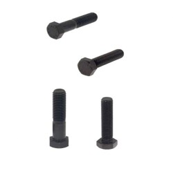 1*6 Unc Çelik Civata 8.8 Yarım Paso 7 Adet - Norm