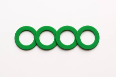 3/4 Plastik Yeşil Conta 500 Adet - 1