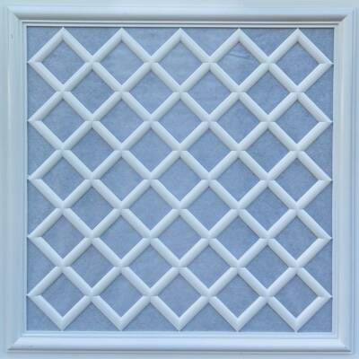 Asma Tavan Dekoratif Pvc Panel Sakarya Beyaz 60x60 20 Adet - 5