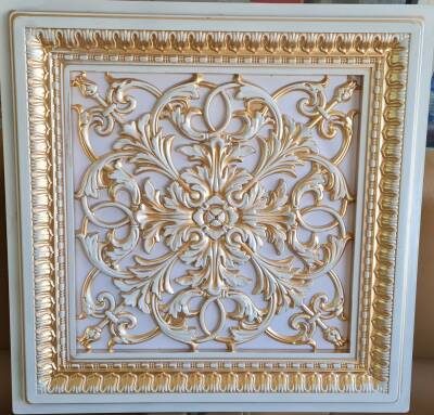 Asma Tavan Dekoratif Pvc Panel Avangarde Varak 60x60 20 Adet - 1