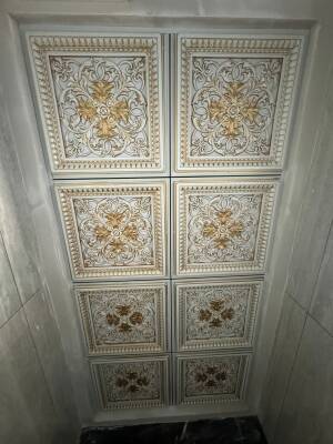 Asma Tavan Dekoratif Pvc Panel Avangarde Varak 60x60 20 Adet - 2