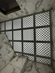 Asma Tavan Dekoratif Pvc Panel Sakarya Gümüş 60x60 20 Adet - 2