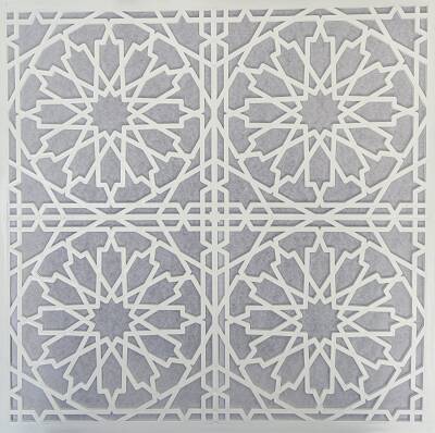 Asma Tavan Pvc Panel Oval Daire 60x60 28 Adet - 1