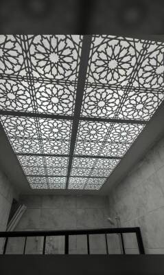 Asma Tavan Pvc Panel Oval Daire 60x60 28 Adet - 3