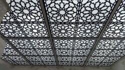 Asma Tavan Dekoratif Pvc Panel Selçuk Siyah 60x60 20 Adet - 2