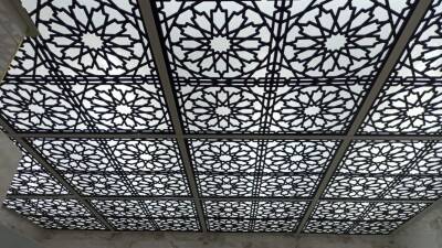 Asma Tavan Dekoratif Pvc Panel Selçuk Siyah 60x60 20 Adet - 2