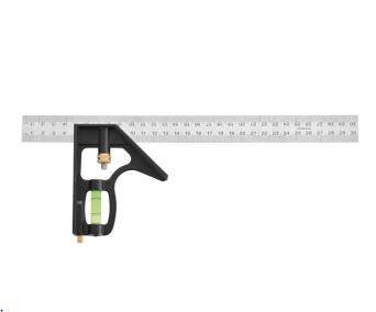 Ayarlanabilir Su Terazili Gönye 30 cm - 1