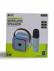 Blic Bls-55 Karaoke Mikrofonlu Bluetooth Hoparlör - 1