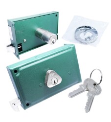 Daf Tirajlı Demir Kapı Kilidi 14 cm Kare Tip - Daf