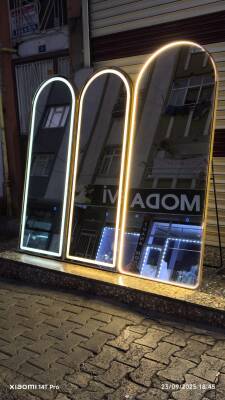 Dekoratif Ledli Ayna - 1