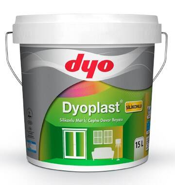 Dyo Dyoplast Silikonlu Mat İç Cephe Duvar Boyası 15 Lt - 1
