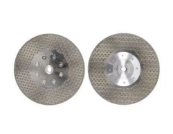 Elektrolize Elmas Testere Çift Yüzey Kaplı M14 Flanşlı 115 mm - 1