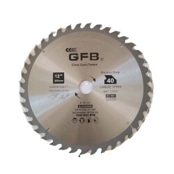 Elmas Uçlu Sunta Ahşap Kesme Daire Testere 300 mm - 1