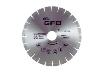 Lazer Kaynaklı Granit Kesme Testere 350 mm - 1
