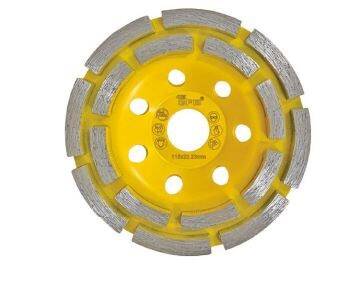 Elmaslı Taşlama Diski Çift Segmentli 115 mm - 1