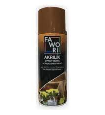 Fawori 400 Ml Akrilik Sprey Boya Açık Kahve - 1