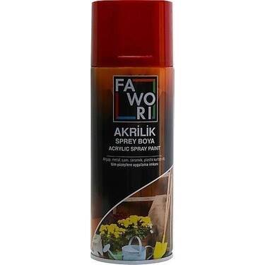 Fawori 400 Ml Akrilik Sprey Boya Bordo - 1