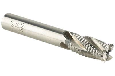 Hss 4 Ağızlı Kabatalaş Freze 6 mm - 1