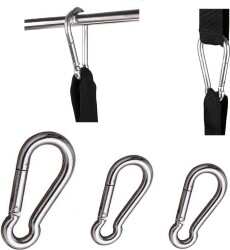 Karabina Hamak Askısı Çelik Kanca 10 mm - 2