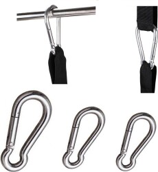 Karabina Hamak Askısı Çelik Kanca 12 mm - 2
