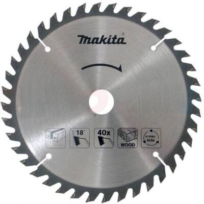 Makita Elmas Uçlu Sunta Ahşap Kesme Daire Testere 185 mm X 30 mm - 1