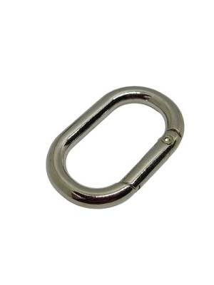 Oval Çelik Karabina Hamak Askısı 8 mm - 1