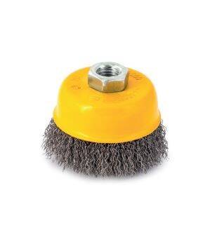 Paslanmaz Saçaklı Çanak Fırça 100 mm - 1
