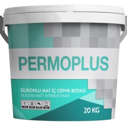 Permolit Permoplus Silikonlu Mat İç Cephe Boyası 20 Kg - 1