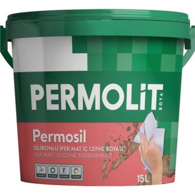 Permolit Permosil Silikonlu İpek Mat İç Cephe Boyası 2,5 Lt - 1