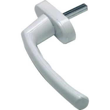 Pvc Pencere Kolu Oval Beyaz - 1