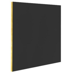 Taş Yünü Asma Tavan Paneli - 60x60 cm Siyah 16 Adet - 1